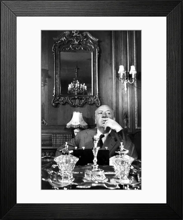Framed Print : Alfred Hitchcock Framed Print : Alfred Hitchcock