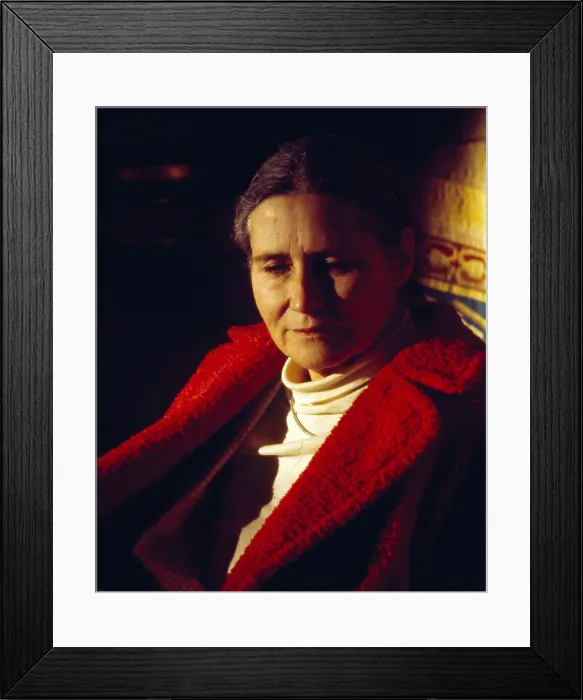 Framed Print : Doris Lessing, Writer