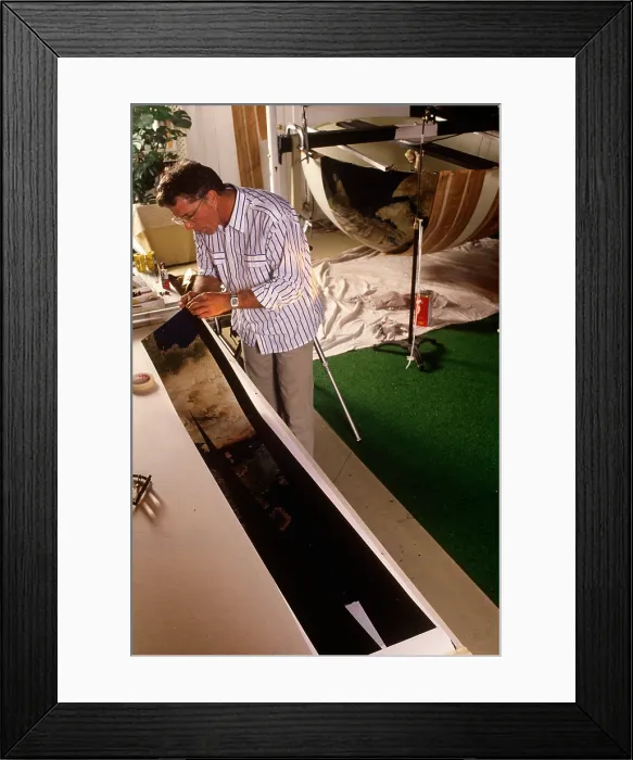 Framed Print : Tom Van Sant, American Conceptual Artist Framed Print : Tom Van Sant, American Conceptual Artist