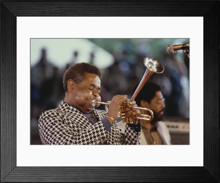 Framed Print : Dizzy Gillespie, Jazz Trumpeter Framed Print : Dizzy Gillespie, Jazz Trumpeter