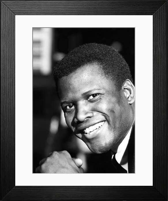 Framed Print : Sidney Poitier, Bahamian-American Actor Framed Print : Sidney Poitier, Bahamian-American Actor