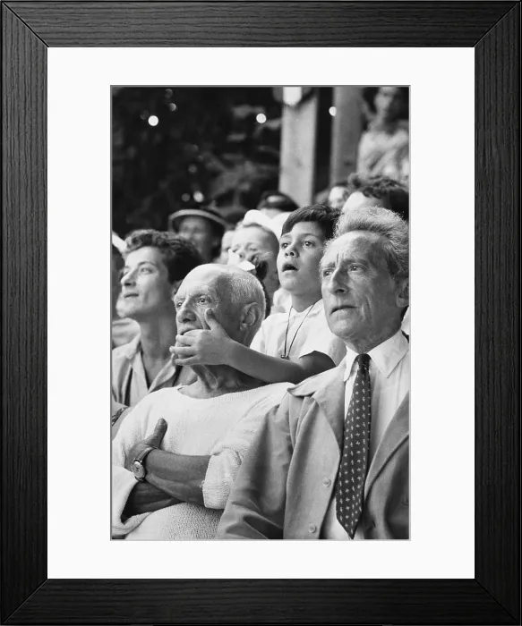 Framed Print : Picasso & Cocteau