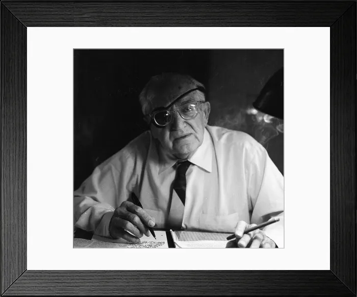 Framed Print : Fritz Lang, Film Director Framed Print : Fritz Lang, Film Director