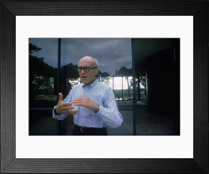 Framed Print : Philip Johnson Framed Print : Philip Johnson