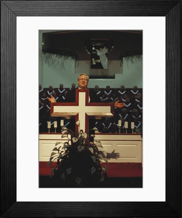 Framed Print : Reverend Jerry Falwell Framed Print : Reverend Jerry Falwell
