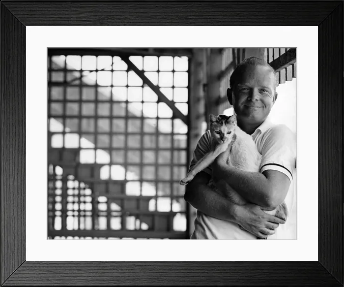 Framed Print : Truman Capote, 1963 Framed Print : Truman Capote, 1963