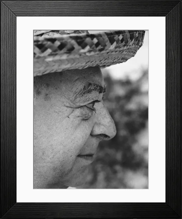 Framed Print : Brassai. Undated image of photographer and artist Brassai Framed Print : Brassai. Undated image of photographer and artist Brassai