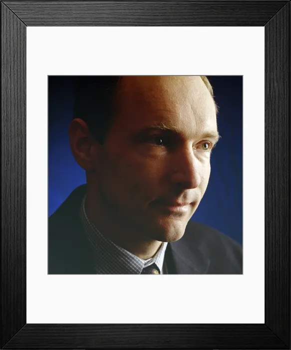 Framed Print : Tim Berners-Lee Framed Print : Tim Berners-Lee