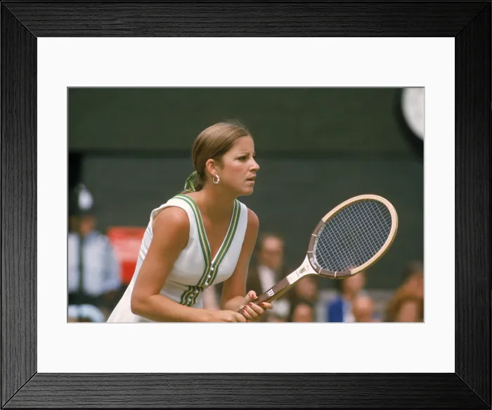 Framed Print : Chris Evert Framed Print : Chris Evert