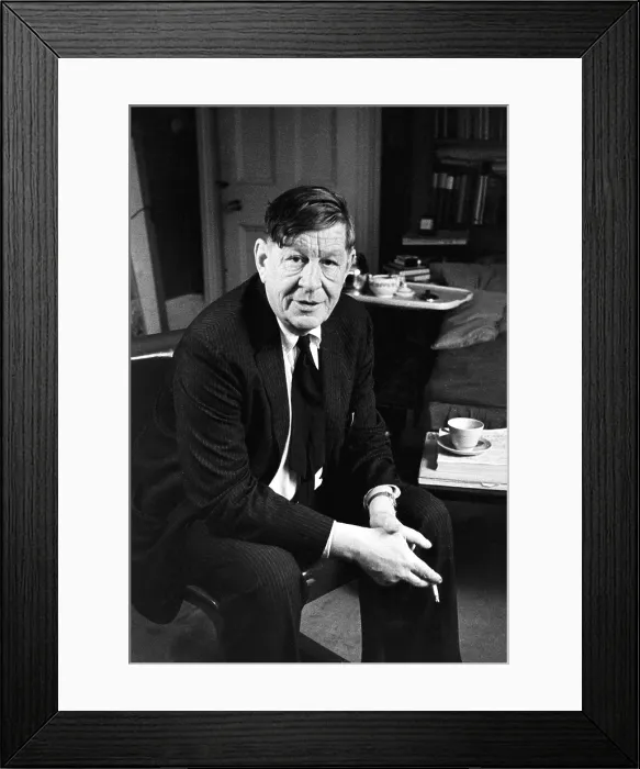 Framed Print : W. H. Auden Framed Print : W. H. Auden