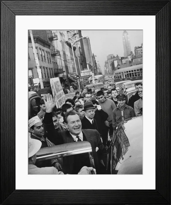 Framed Print : Nelson Rockefeller Framed Print : Nelson Rockefeller