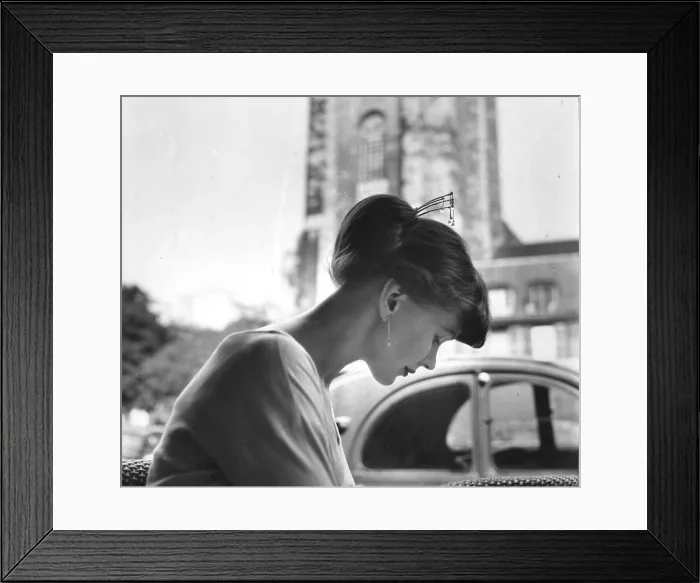 Framed Print : Torun Bulow-Hube in Antibes, 1962 Framed Print : Torun Bulow-Hube in Antibes, 1962