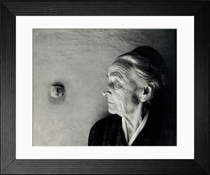 Framed Print : Georgia O'Keeffe, 1971 Framed Print : Georgia O'Keeffe, 1971