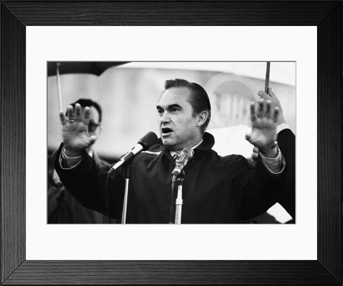 Framed Print : George Wallace Framed Print : George Wallace