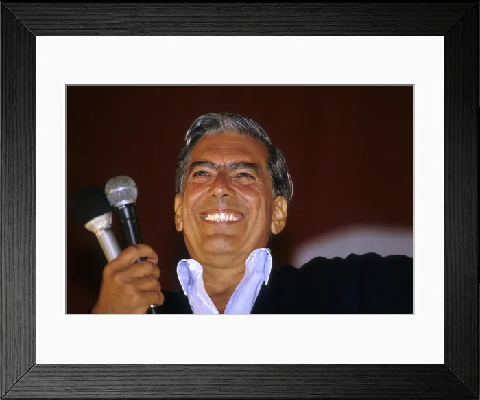 Framed Print : Mario Vargas Llosa, Cuzco, Peru Framed Print : Mario Vargas Llosa, Cuzco, Peru