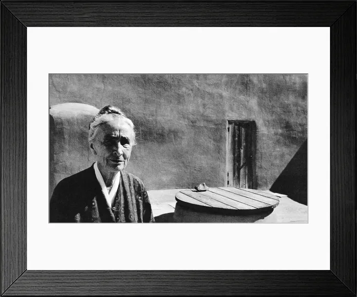 Framed Print : Georgia O'Keefe, 1971 Framed Print : Georgia O'Keefe, 1971
