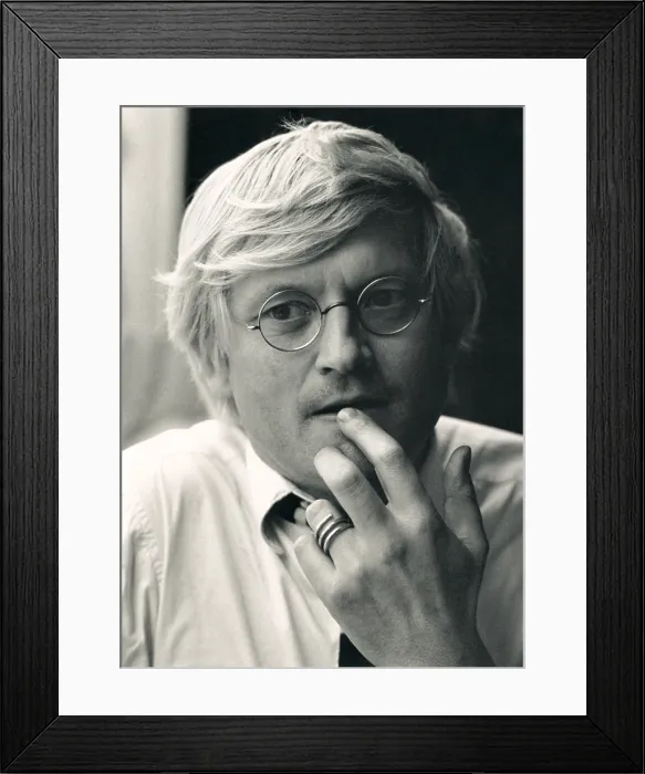 Framed Print : David Hockney, 1980 Framed Print : David Hockney, 1980