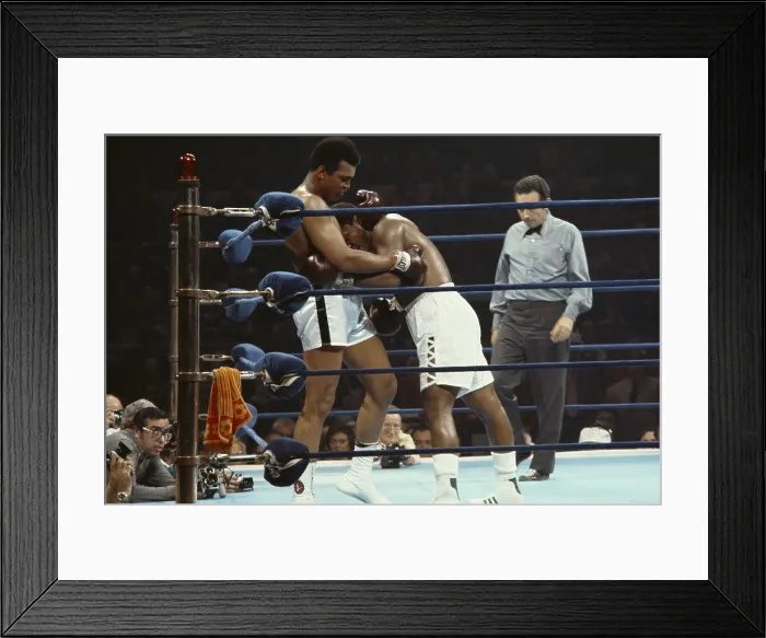 Framed Print : Ali vs. Frazier, Madison Square Garden, 1971 Framed Print : Ali vs. Frazier, Madison Square Garden, 1971
