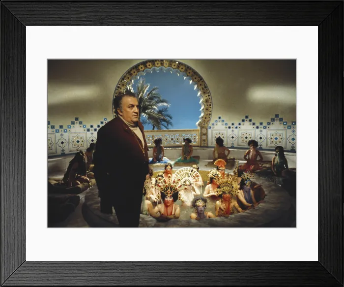 Framed Print : Federico Fellini Framed Print : Federico Fellini