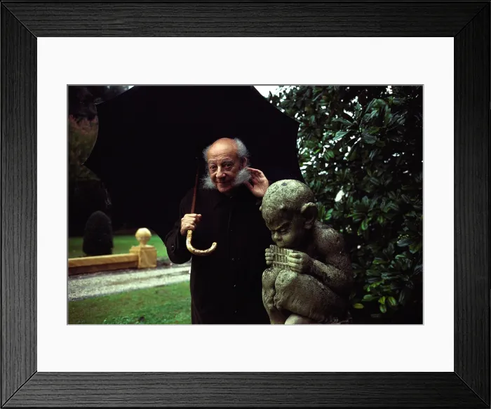 Framed Print : Baron Philippe de Rothschild at Chateau Mouton Framed Print : Baron Philippe de Rothschild at Chateau Mouton
