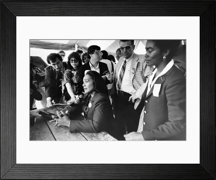 Framed Print : Coretta Scott King Framed Print : Coretta Scott King