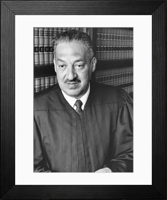 Framed Print : Thurgood Marshall, 1960s Framed Print : Thurgood Marshall, 1960s