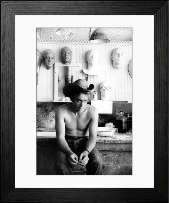Framed Print : James Dean, 1955 Framed Print : James Dean, 1955