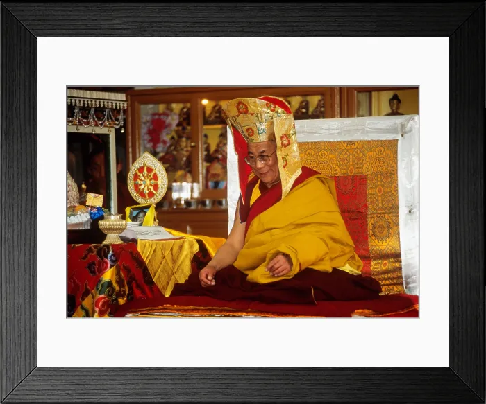 Framed Print : Dalai Lama Framed Print : Dalai Lama
