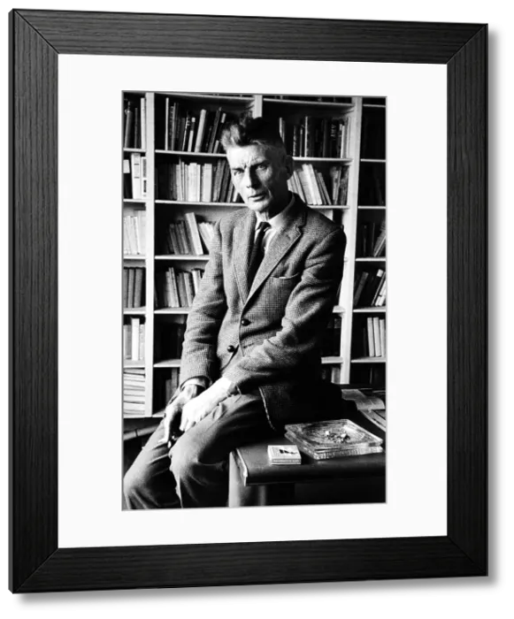 Framed Print : Samuel Beckett Framed Print : Samuel Beckett