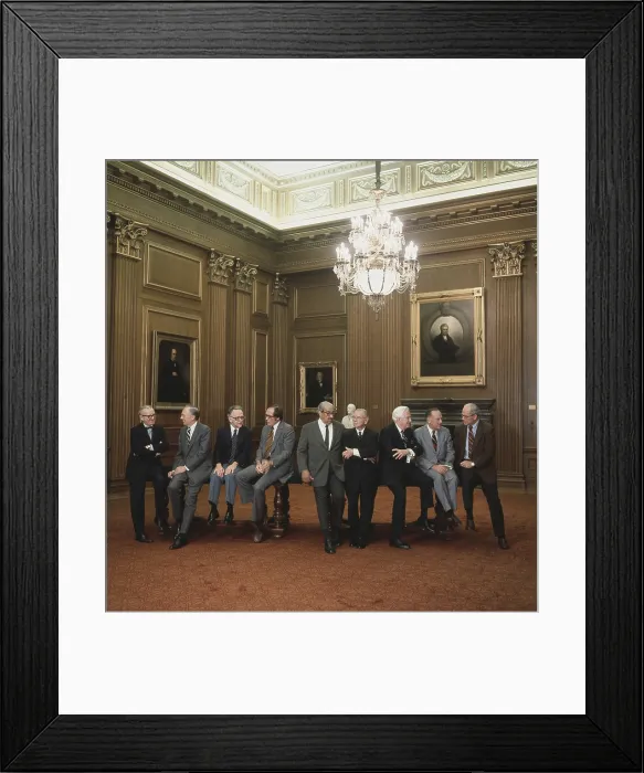 Framed Print : U.S. Supreme Court Justices, 1977