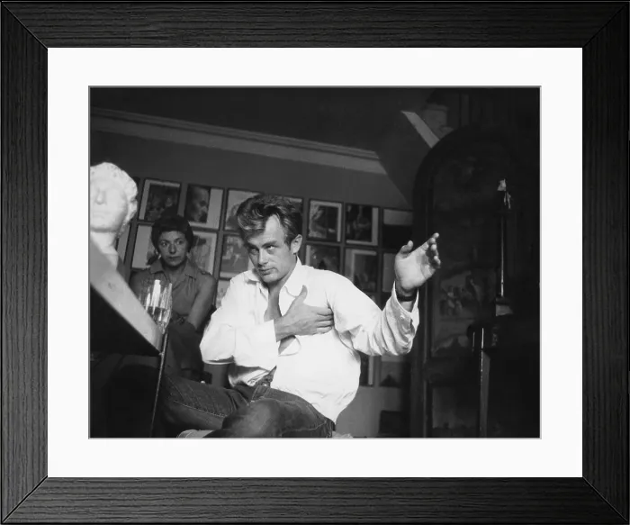 Framed Print : James Dean