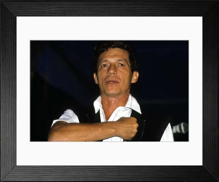 Framed Print : Roberto D'Aubuisson, El Salvador, 1989 Framed Print : Roberto D'Aubuisson, El Salvador, 1989