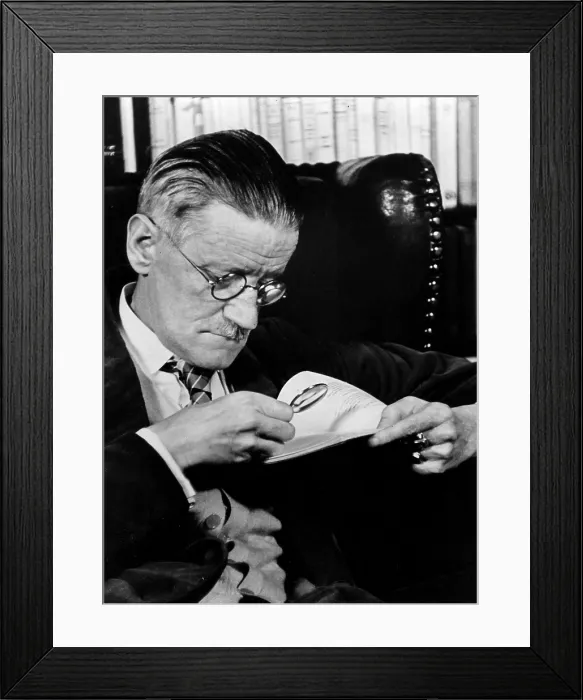 Framed Print : James Joyce, Irish Modernist Writer, 1939 Framed Print : James Joyce, Irish Modernist Writer, 1939