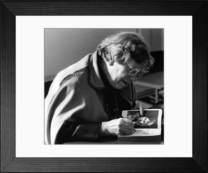 Framed Print : Margaret Mead, American Anthropologist