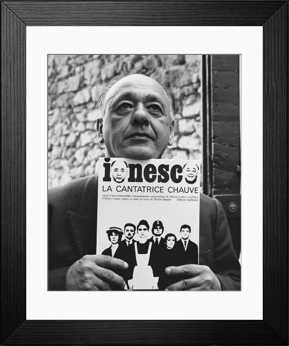 Framed Print : Eugene Ionesco Framed Print : Eugene Ionesco