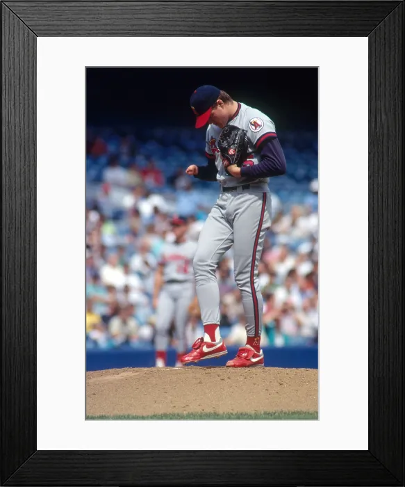 Framed Print : Jim Abbot, One-Handed Pitcher