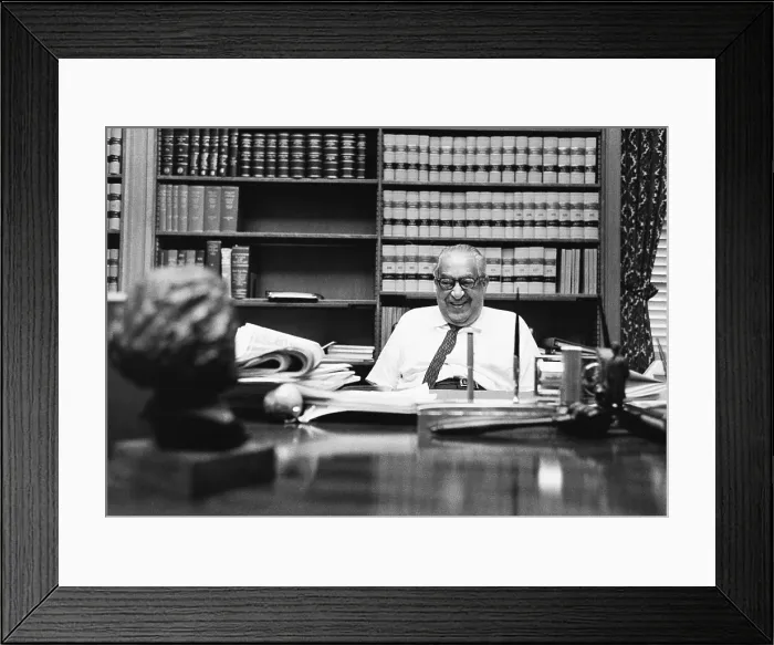 Framed Print : Thurgood Marshall Framed Print : Thurgood Marshall