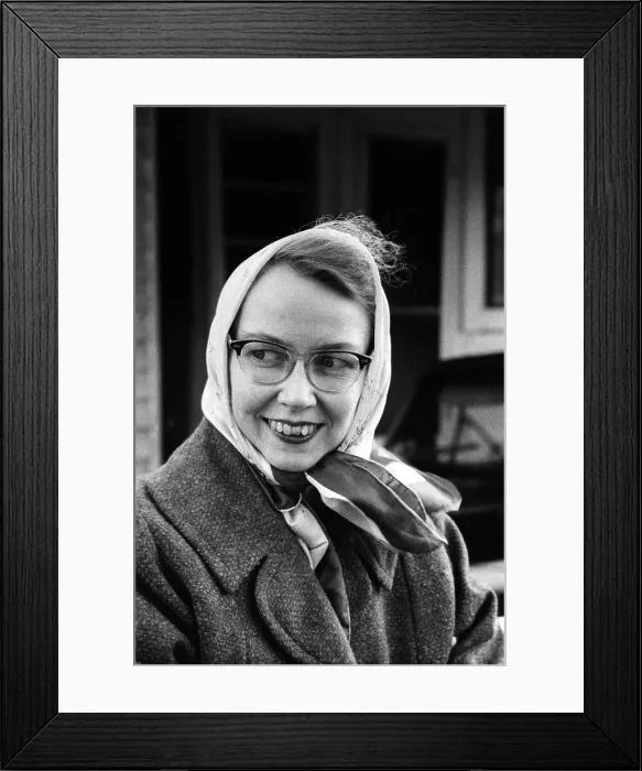 Framed Print : Flannery O'Connor Framed Print : Flannery O'Connor
