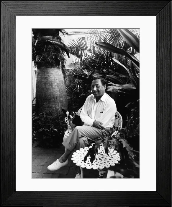 Framed Print : Tennessee Williams