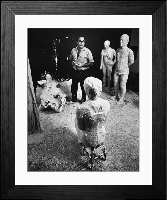 Framed Print : George Segal Framed Print : George Segal