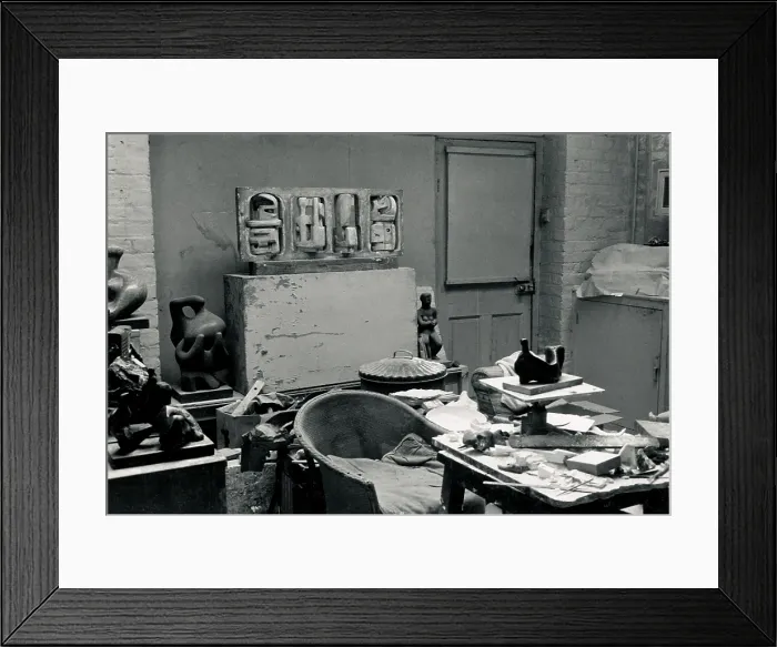 Framed Print : Henry Moore's Studio Framed Print : Henry Moore's Studio