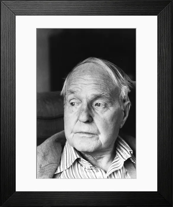 Framed Print : Henry Moore, 1984 Framed Print : Henry Moore, 1984