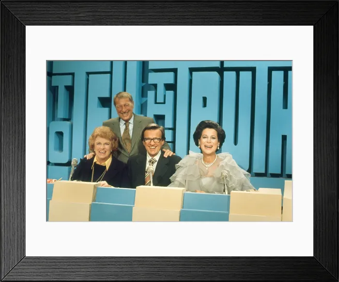 Framed Print : 'To Tell the Truth' Panelists