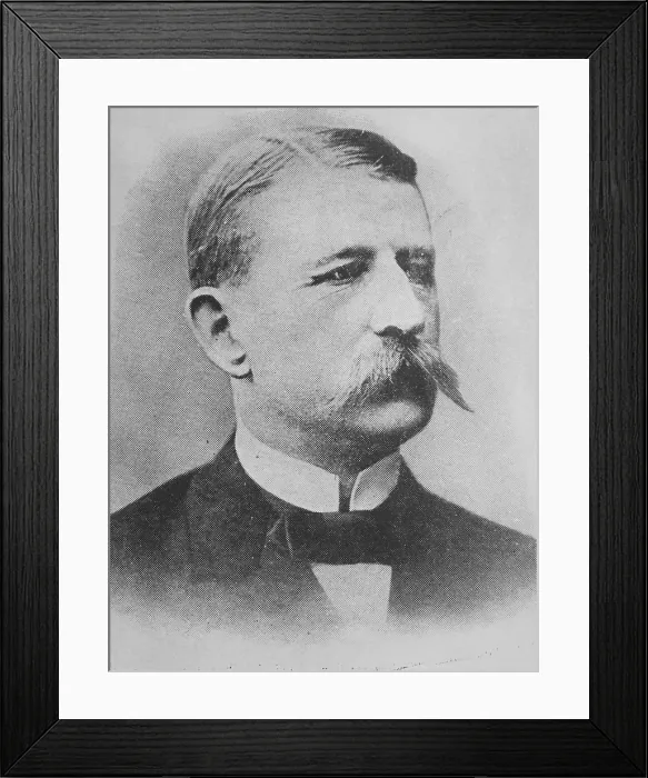 Framed Print : S. A. Andree, Swedish Engineer and Polar Explorer Framed Print : S. A. Andree, Swedish Engineer and Polar Explorer