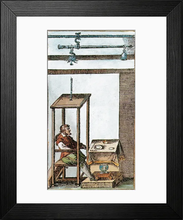 Framed Print : Santorio Santorio, Italian Physiologist and Inventor Framed Print : Santorio Santorio, Italian Physiologist and Inventor