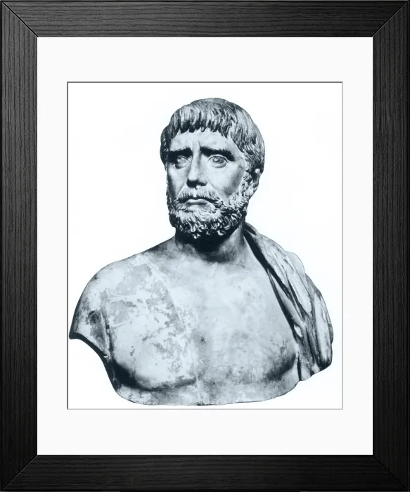 Framed Print : Thales of Miletus, Sage of Greece Framed Print : Thales of Miletus, Sage of Greece