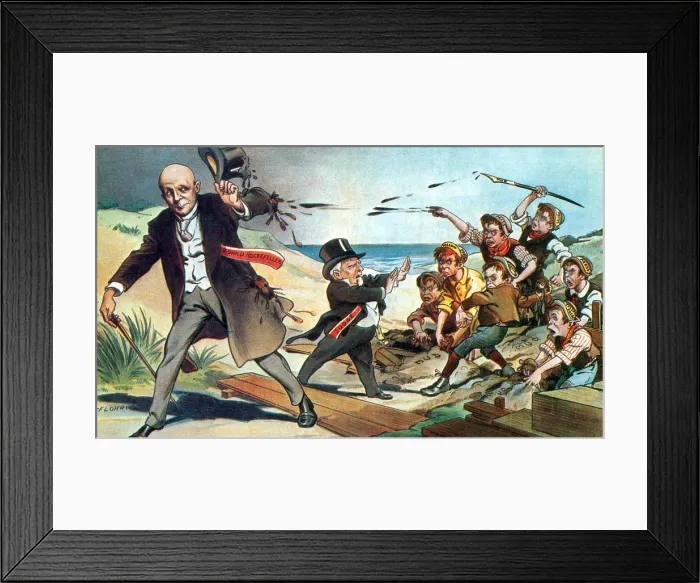 Framed Print : 'The History of the Standard Oil Company', 1904 Framed Print : 'The History of the Standard Oil Company', 1904