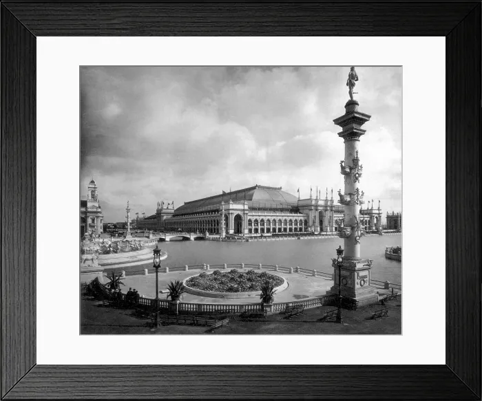 Framed Print : Manufactures and Liberal Arts Building, 1893 Framed Print : Manufactures and Liberal Arts Building, 1893