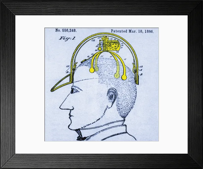 Framed Print : Saluting Device, 1896 Framed Print : Saluting Device, 1896