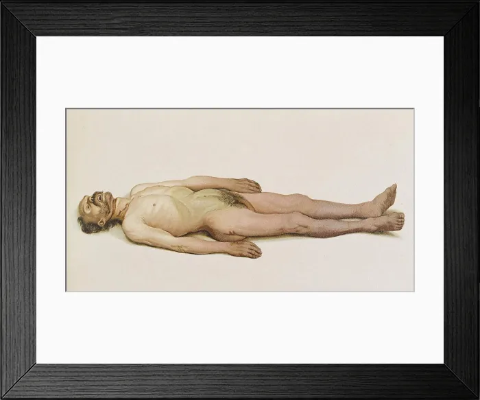 Framed Print : Suicide by Hanging, 1898